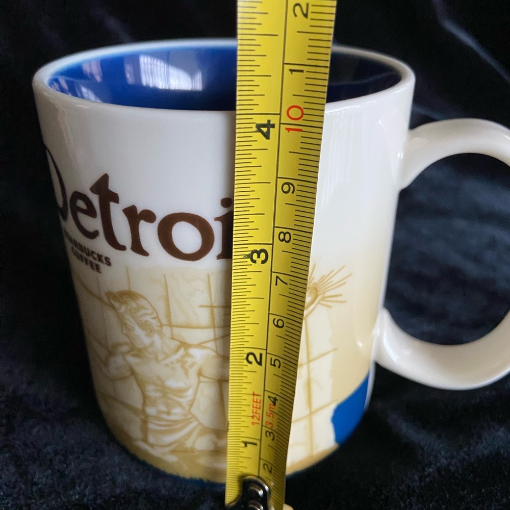 Starbucks Detroit Michigan City Coffee Mug Cup 16 oz. 2011 - Picture 6 of 6